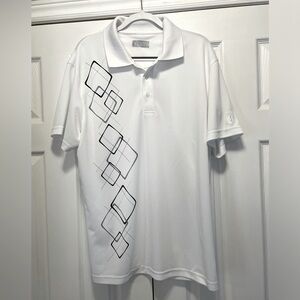 PGA TOUR Golf Polo top shirt white mens XL